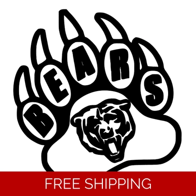 NFL Football Chicago Bears Die Cut Vinyl Decal sticker